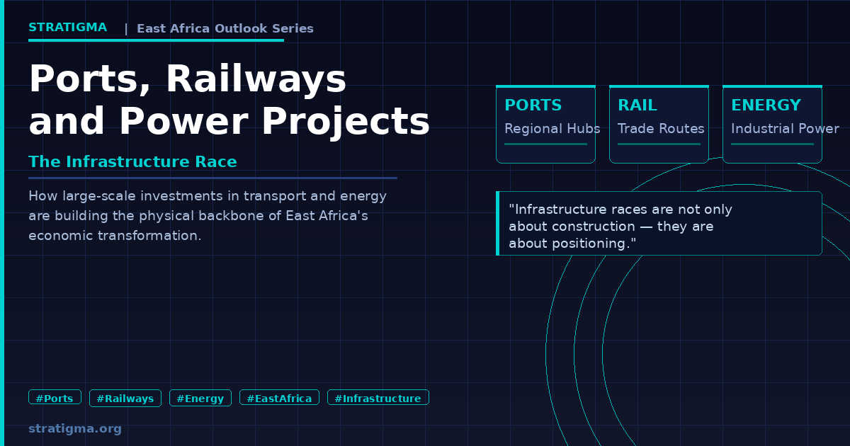 Ports, Railways and Power Projects: The Infrastructure Race