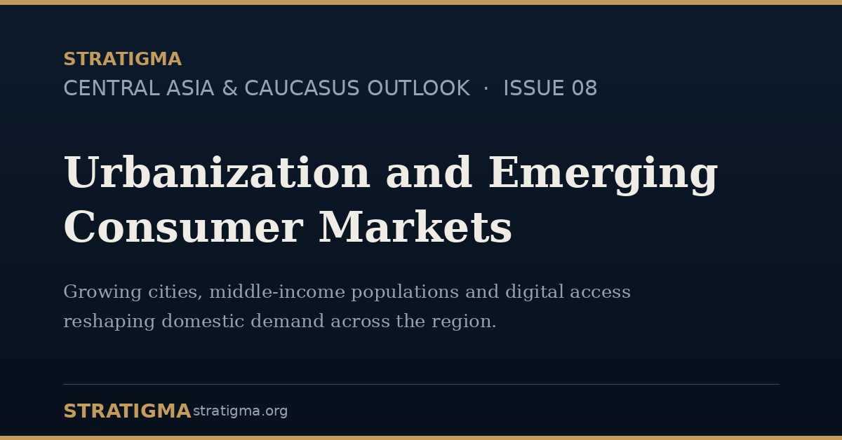 Urbanization and Emerging Consumer Markets
